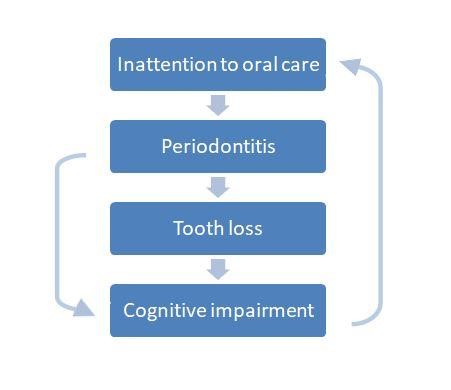Figure 2: Possible correlation between oral health and Alzheimer’s disease